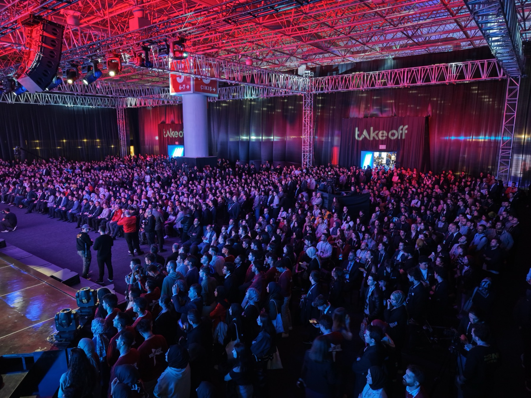 Expo floor at Takeoff 2025